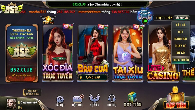 Tổng hợp nội dung của mục tin tức game B52CLUB