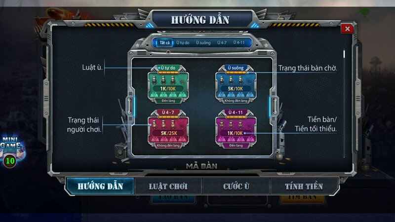 Hướng dẫn tham gia game Bài Chắn B52 CLUB
